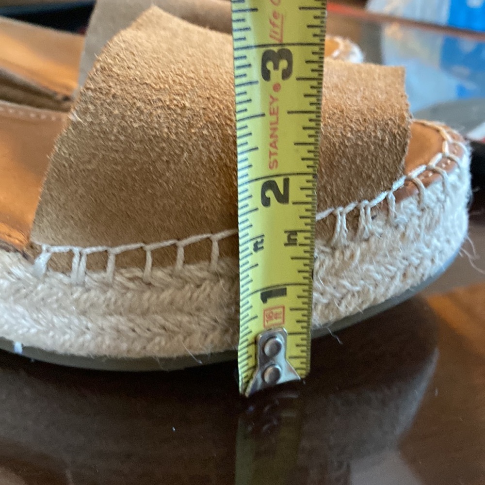 Franco Sarto Leather Espadrilles - Picture 11 of 11